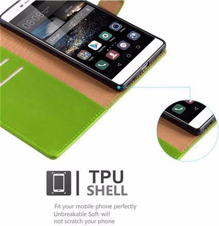 Produktbild Cadorabo Book Luxury Cover (Huawei P8)