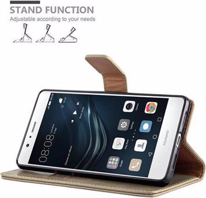 Actual product image Cadorabo Book Luxury Cover (Huawei P9 Lite)