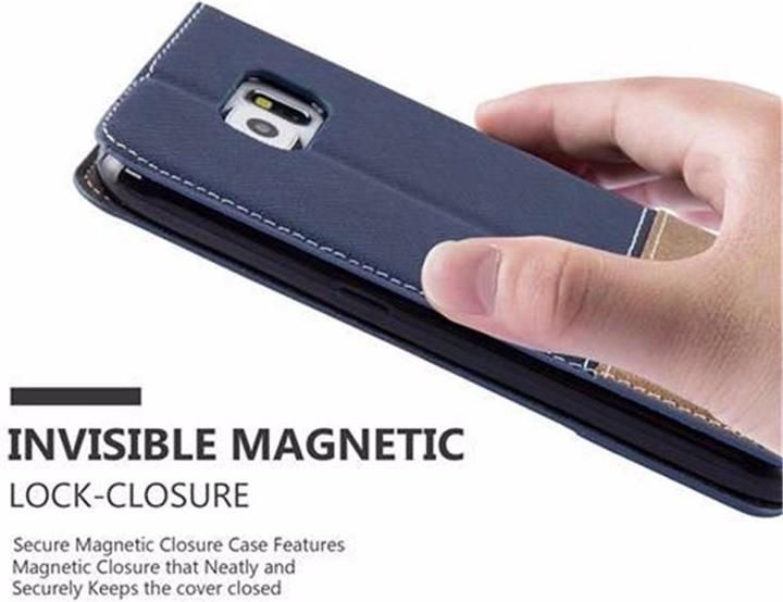 Actual product image Cadorabo Book X Wallet Cover (Samsung Galaxy S6)