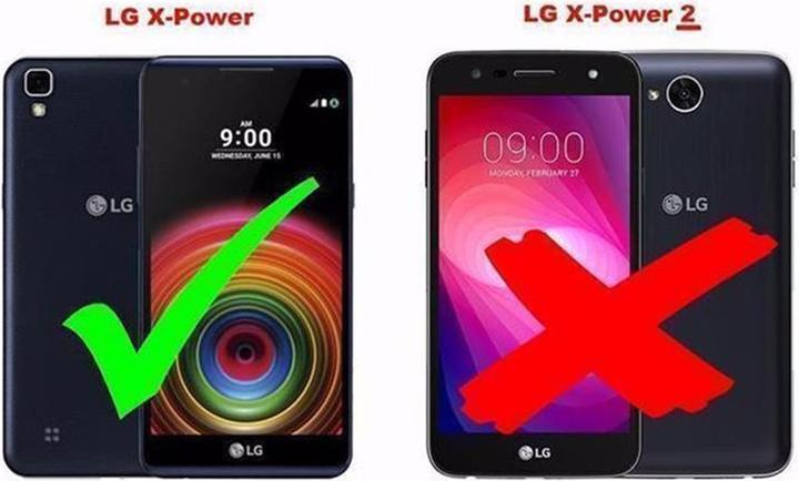 Productafbeelding Cadorabo Boek Onzichtbare Magneethoes (LG X Power)