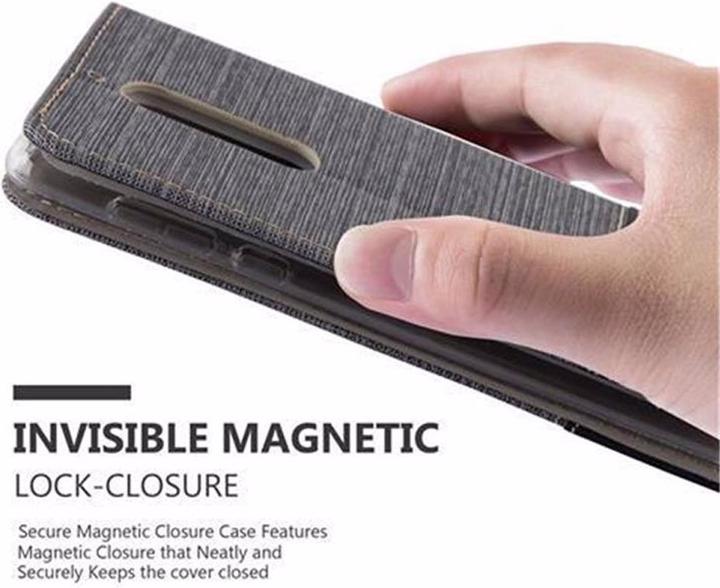 Actual product image Cadorabo Book Jeans Optics Cover (OnePlus 5)