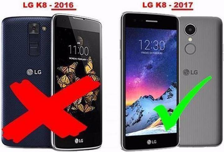 Produktbild Cadorabo Book Invisible Magnet Cover (LG K8 2017)