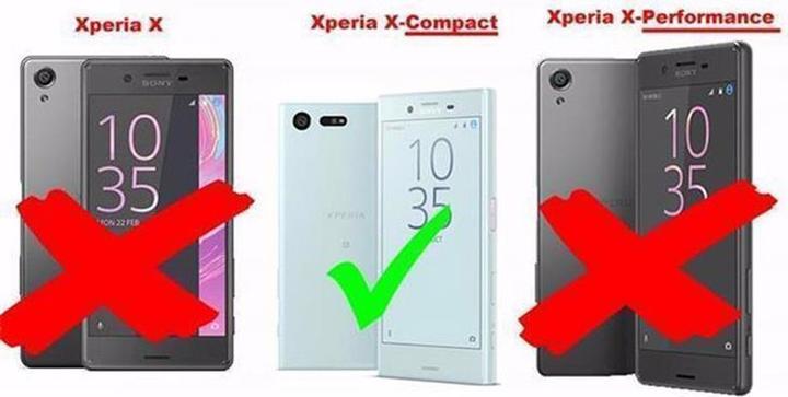 Produktbild Cadorabo Book Invisible Magnet Cover (Sony Xperia X Compact)