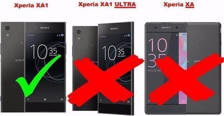 Productafbeelding Cadorabo Boek Onzichtbare Magneethoes (Sony Xperia XA1)