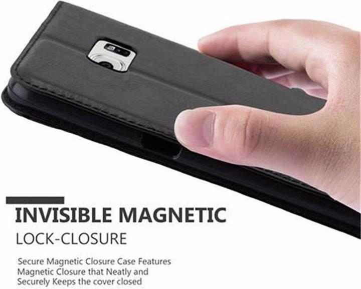 Productafbeelding Cadorabo Boek Onzichtbare Magneethoes (Samsung Galaxy S6 Edge+)