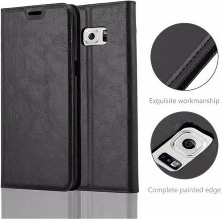 Productafbeelding Cadorabo Boek Onzichtbare Magneethoes (Samsung Galaxy S6 Edge+)