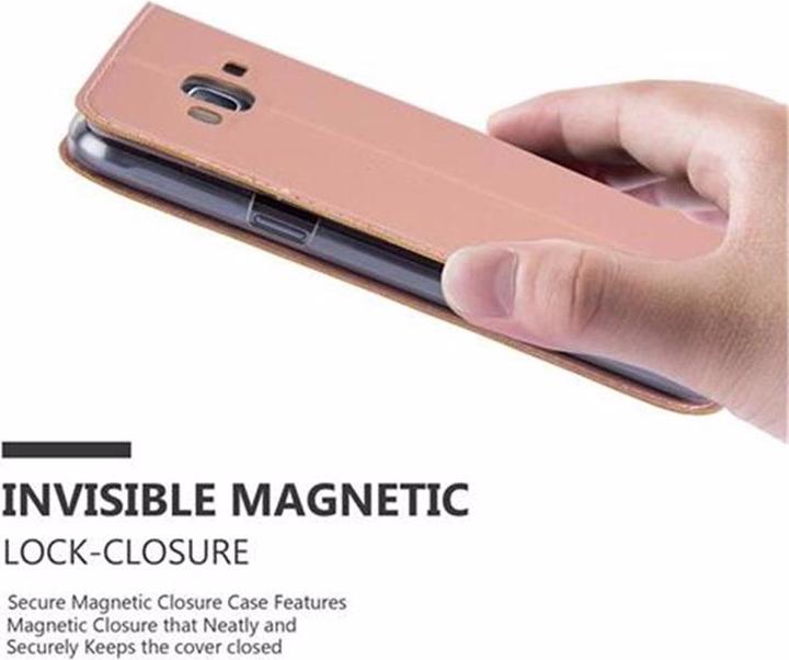 Actual product image Cadorabo Book Classy Style Cover (Samsung Galaxy J3 (2016))