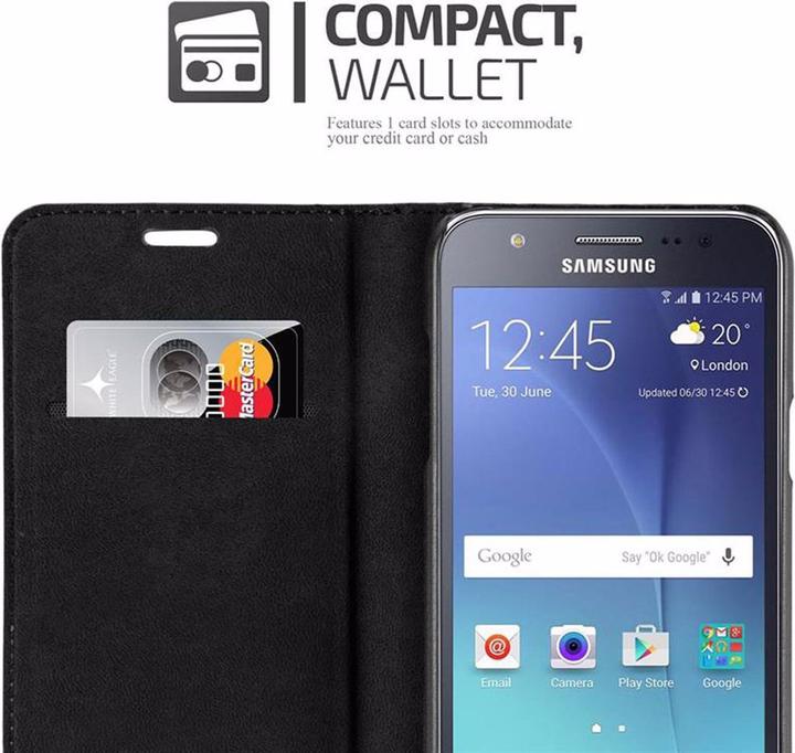 Productafbeelding Cadorabo Boek Onzichtbare Magneethoes (Samsung Galaxy J7)