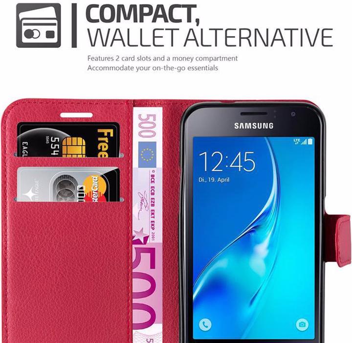 Productafbeelding Cadorabo Boek met kaft met standfunctie (Samsung Galaxy J1)