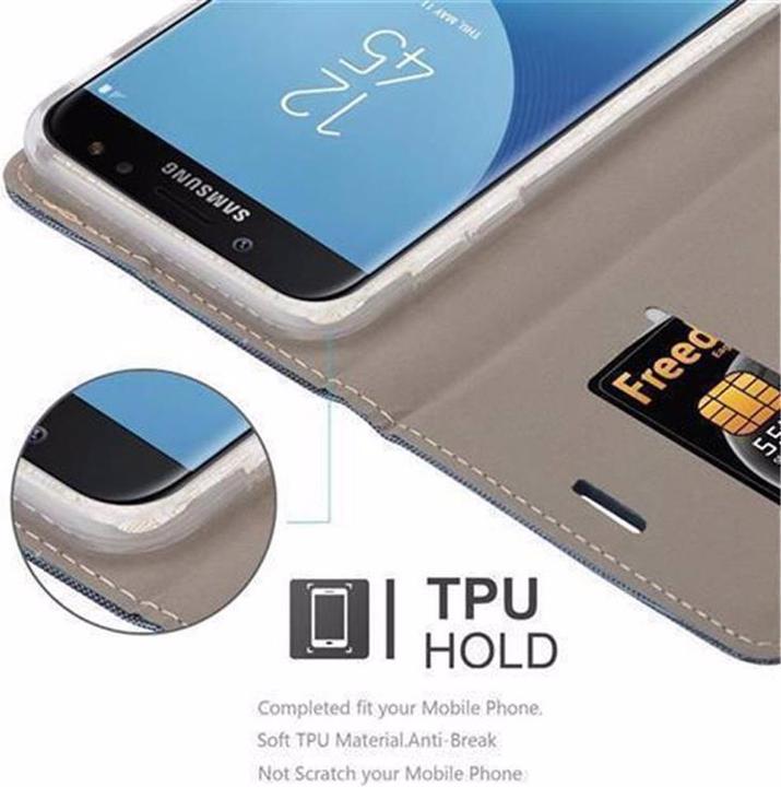 Actual product image Cadorabo Book Jeans Optics Cover (Samsung Galaxy J7 2017)