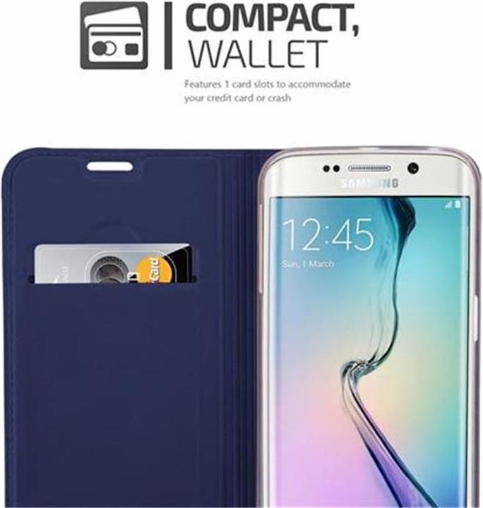 Produktbild Cadorabo Book Classy Style Cover (Samsung Galaxy S6 Edge)