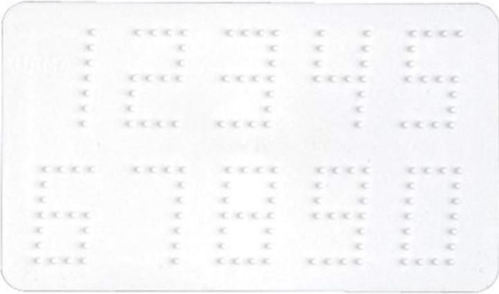 Actual product image Hama Perlen Hama Ironing Beads Plate Numbers