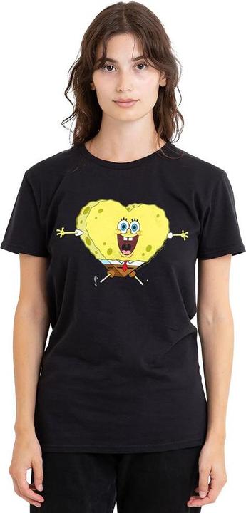 Produktbild Spongebob Squarepants HeartShaped TShirt Valentinstag (M)