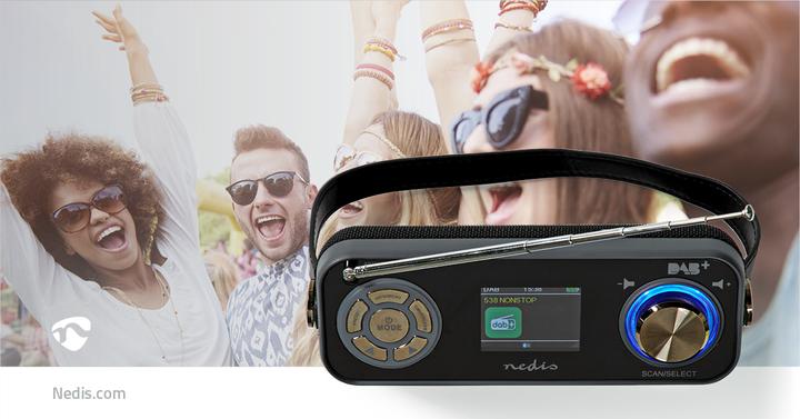 Produktbild Nedis DAB+ Radio (DAB+, FM, Bluetooth)