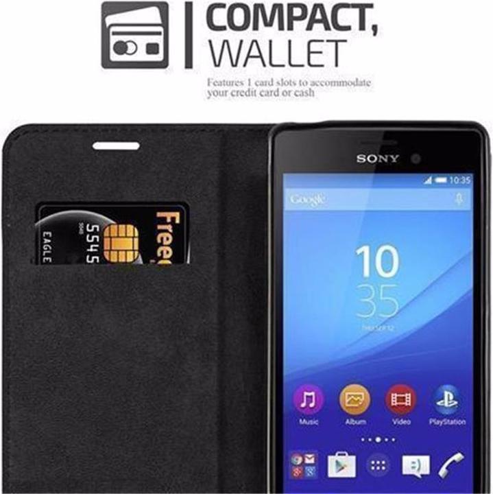 Productafbeelding Cadorabo Boek Onzichtbare Magneethoes (Xperia M4 Aqua)