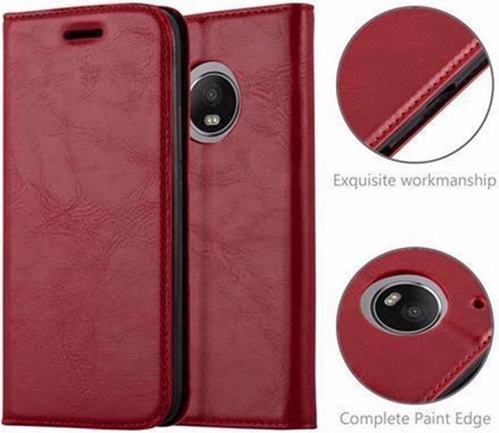 Immagine prodotto Cadorabo Copertina magnetica invisibile del libro (Motorola Moto G5 Plus)