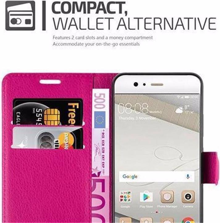 Produktbild Cadorabo Book mit Standfunktion Cover (Huawei P10 Plus)