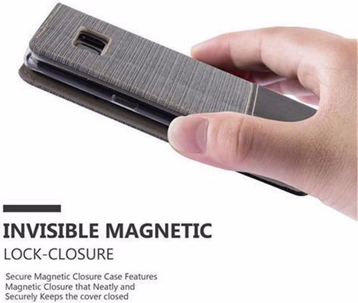 Actual product image Cadorabo Book Jeans Optics Cover (Samsung Galaxy S8)