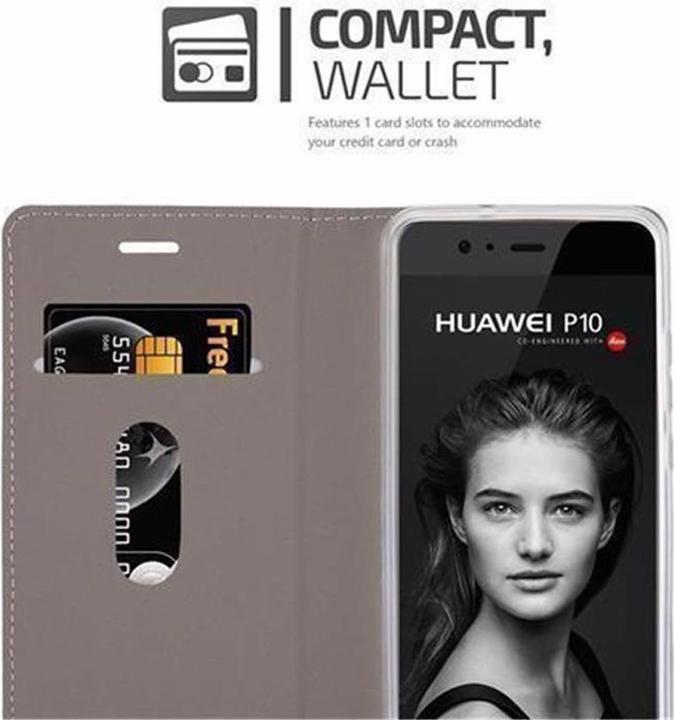 Produktbild Cadorabo Book Jeans Optik Cover (Huawei P10 Plus)