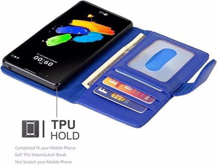 Image du produit Cadorabo Book avec 3 pochettes pour cartes Couverture (LG K8)