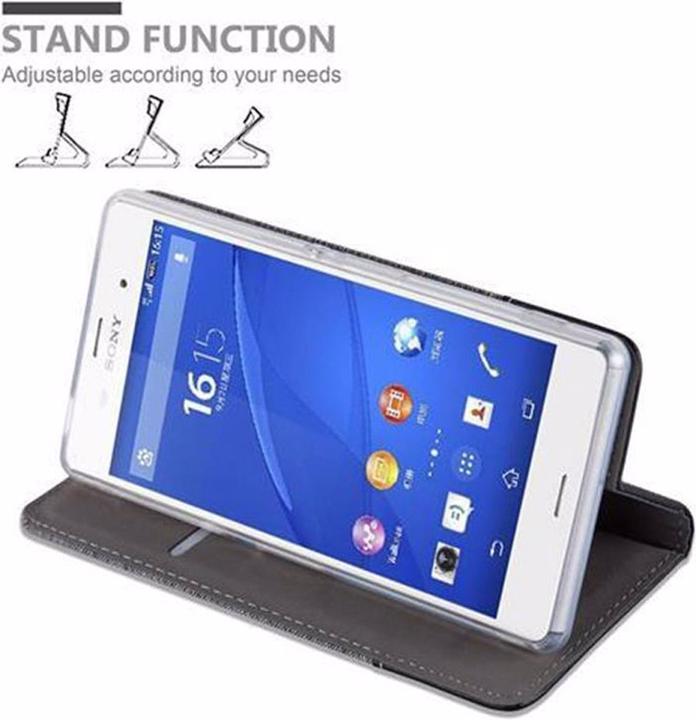 Actual product image Cadorabo Book Jeans Optics Cover (Sony Xperia Z3)