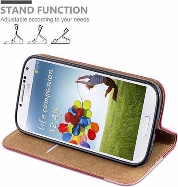Actual product image Cadorabo Book Bast Optics Cover (Samsung Galaxy S4)