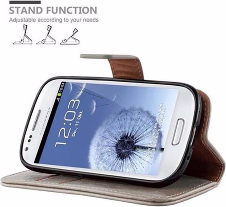 Actual product image Cadorabo Book Luxury Cover (Samsung Galaxy S3 Mini)