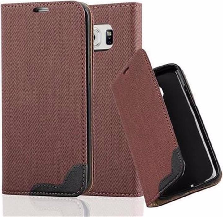 Actual product image Cadorabo Book Bast Optics Cover (Samsung Galaxy S6 Edge)