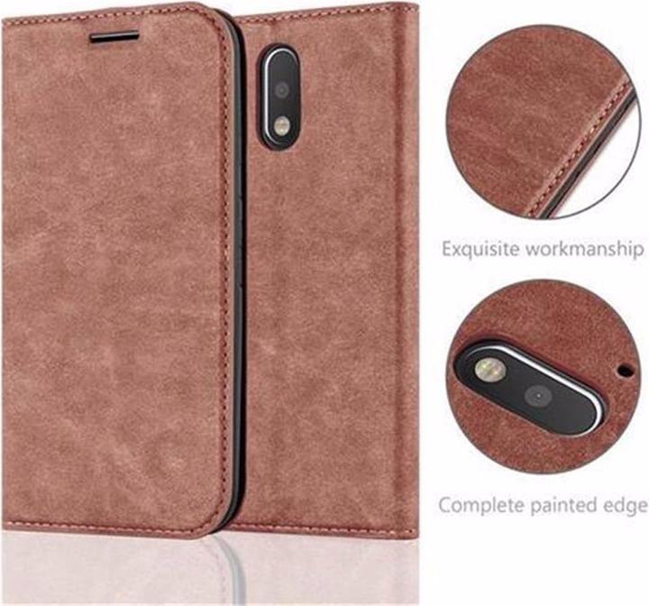 Immagine prodotto Cadorabo Copertina magnetica invisibile del libro (Motorola Moto G4, Motorola Moto G4 Plus)