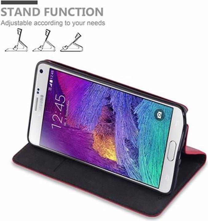Productafbeelding Cadorabo Boek Onzichtbare Magneethoes (Samsung Galaxy Note 4)