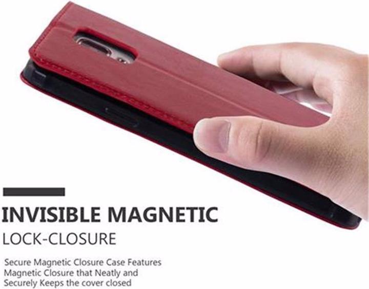 Productafbeelding Cadorabo Boek Onzichtbare Magneethoes (Samsung Galaxy Note 4)