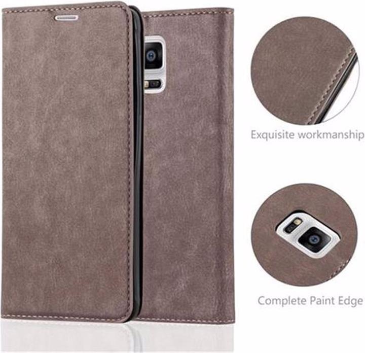 Actual product image Cadorabo Book Invisible Magnet Cover (Samsung Galaxy Note 4)