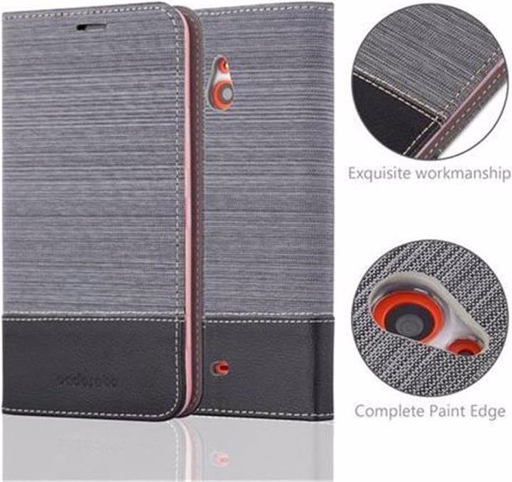 Produktbild Cadorabo Book Jeans Optik Cover (Nokia Lumia 1320)
