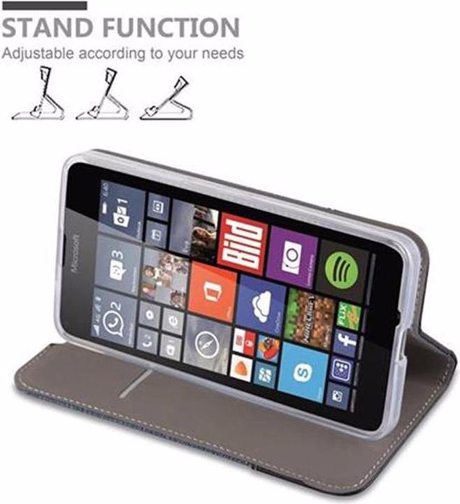 Image du produit Cadorabo Couverture look jeans Book (Microsoft Lumia 640)