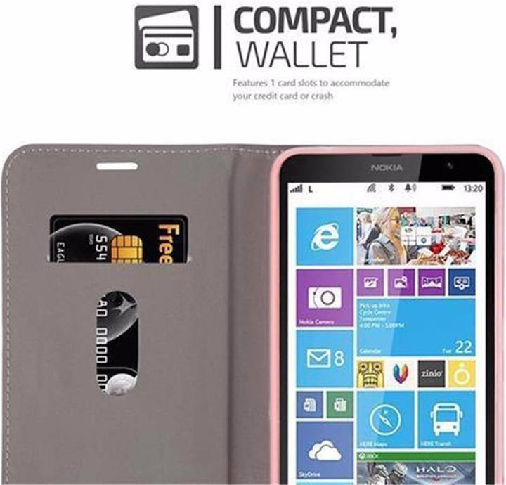 Actual product image Cadorabo Book Jeans Optics Cover (Nokia Lumia 1320)
