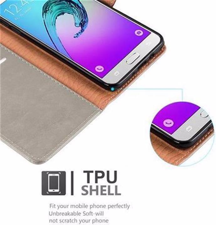 Produktbild Cadorabo Book Luxury Cover (Samsung Galaxy J7 2016)
