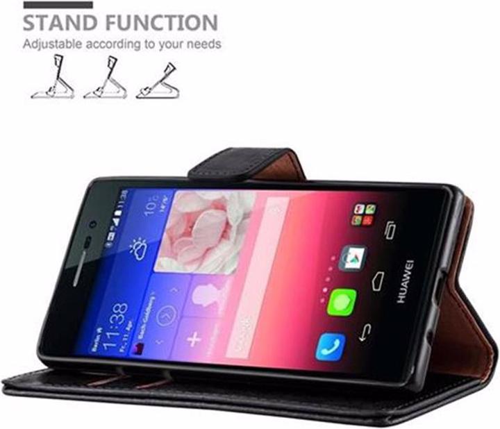 Actual product image Cadorabo Book Luxury Cover (Huawei Ascend P7)