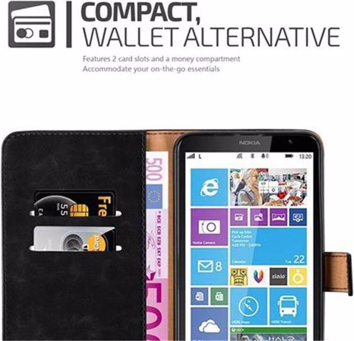 Produktbild Cadorabo Book Luxury Cover (Nokia Lumia 1320)