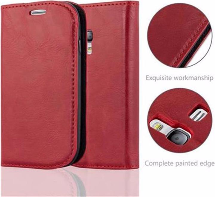 Productafbeelding Cadorabo Boek Onzichtbare Magneethoes (Samsung Galaxy S3 Mini)