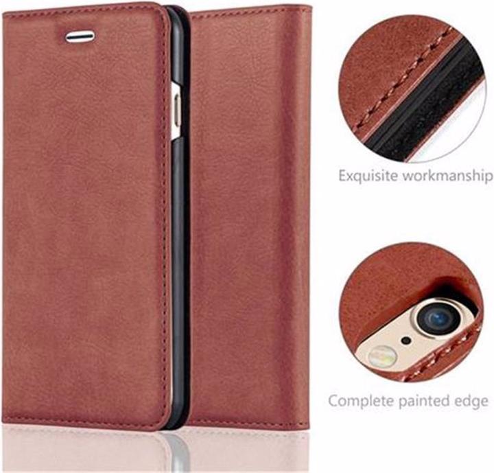 Actual product image Cadorabo Book Invisible Magnet Cover (Apple iPhone 6 Plus, Apple iPhone 6s Plus)