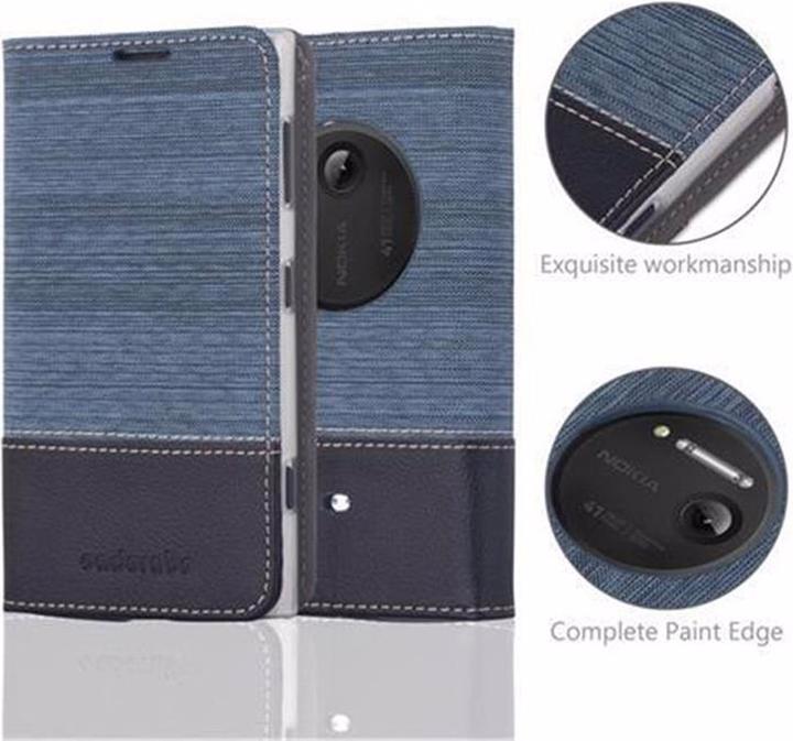 Produktbild Cadorabo Book Jeans Optik Cover (Nokia Lumia 1020)