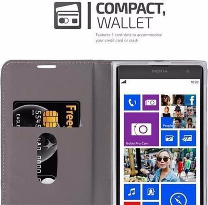 Produktbild Cadorabo Book Jeans Optik Cover (Nokia Lumia 1020)