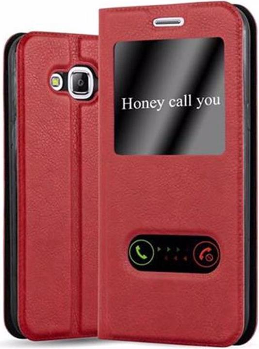 Produktbild Cadorabo Book mit View Doppelfenster Cover (Samsung Galaxy J5 (2015))