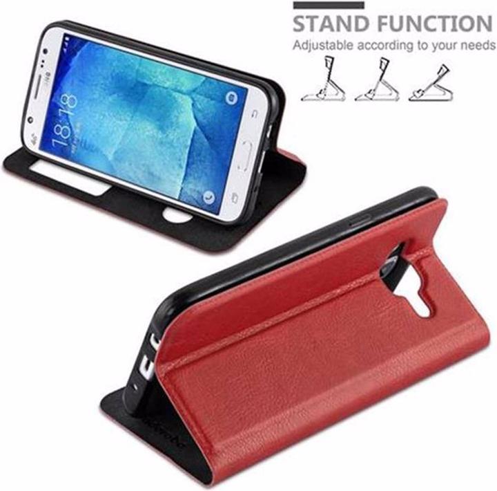 Produktbild Cadorabo Book mit View Doppelfenster Cover (Samsung Galaxy J5 (2015))