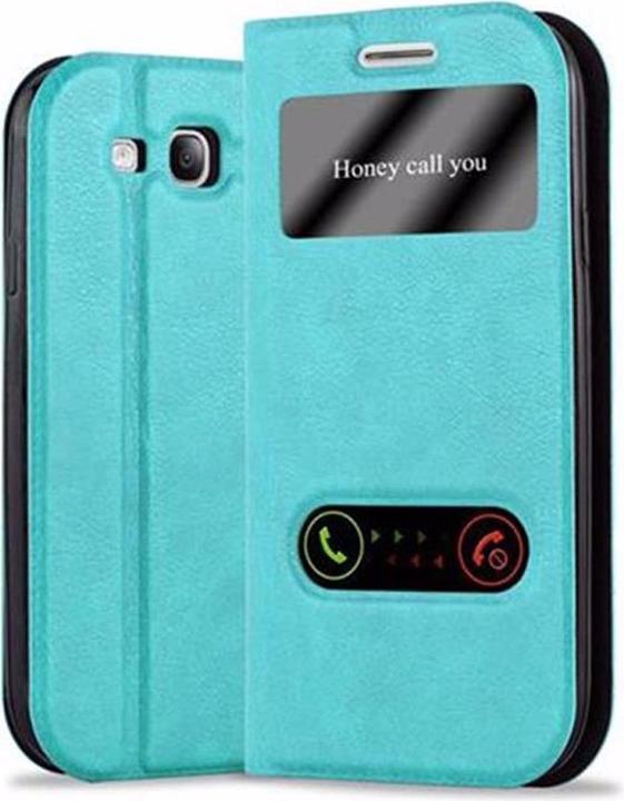 Actual product image Cadorabo Book with View double window cover (Samsung Galaxy S3)
