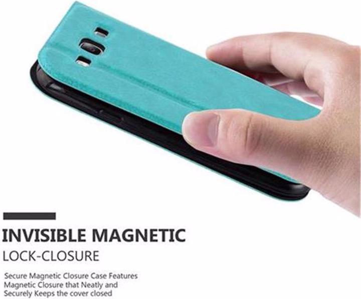 Actual product image Cadorabo Book with View double window cover (Samsung Galaxy S3)
