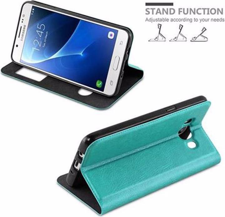 Produktbild Cadorabo Book mit View Doppelfenster Cover (Samsung Galaxy J5 (2016))