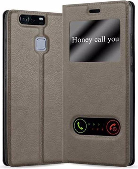 Productafbeelding Cadorabo Boek met Uitzicht Dubbele Raambedekking (Huawei P9)