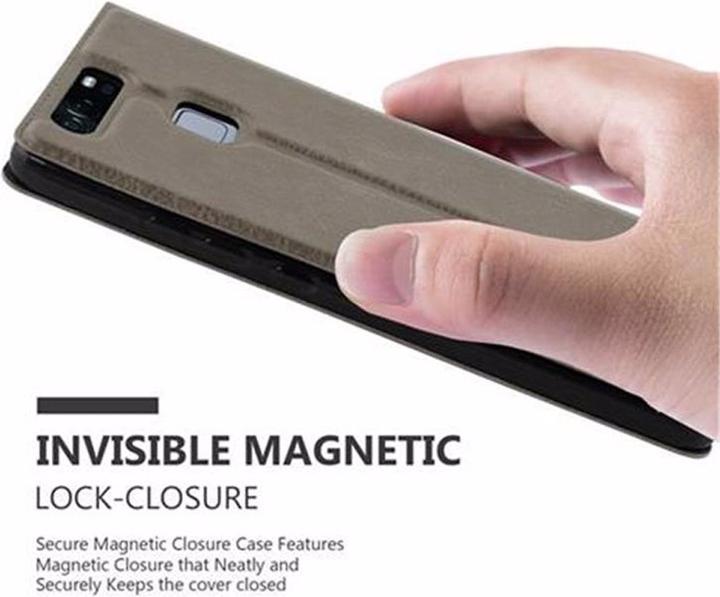 Productafbeelding Cadorabo Boek met Uitzicht Dubbele Raambedekking (Huawei P9)