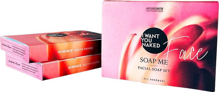 I want you naked SOAP ME Face - Seifen Set Gesicht (Gesichtspflege set)